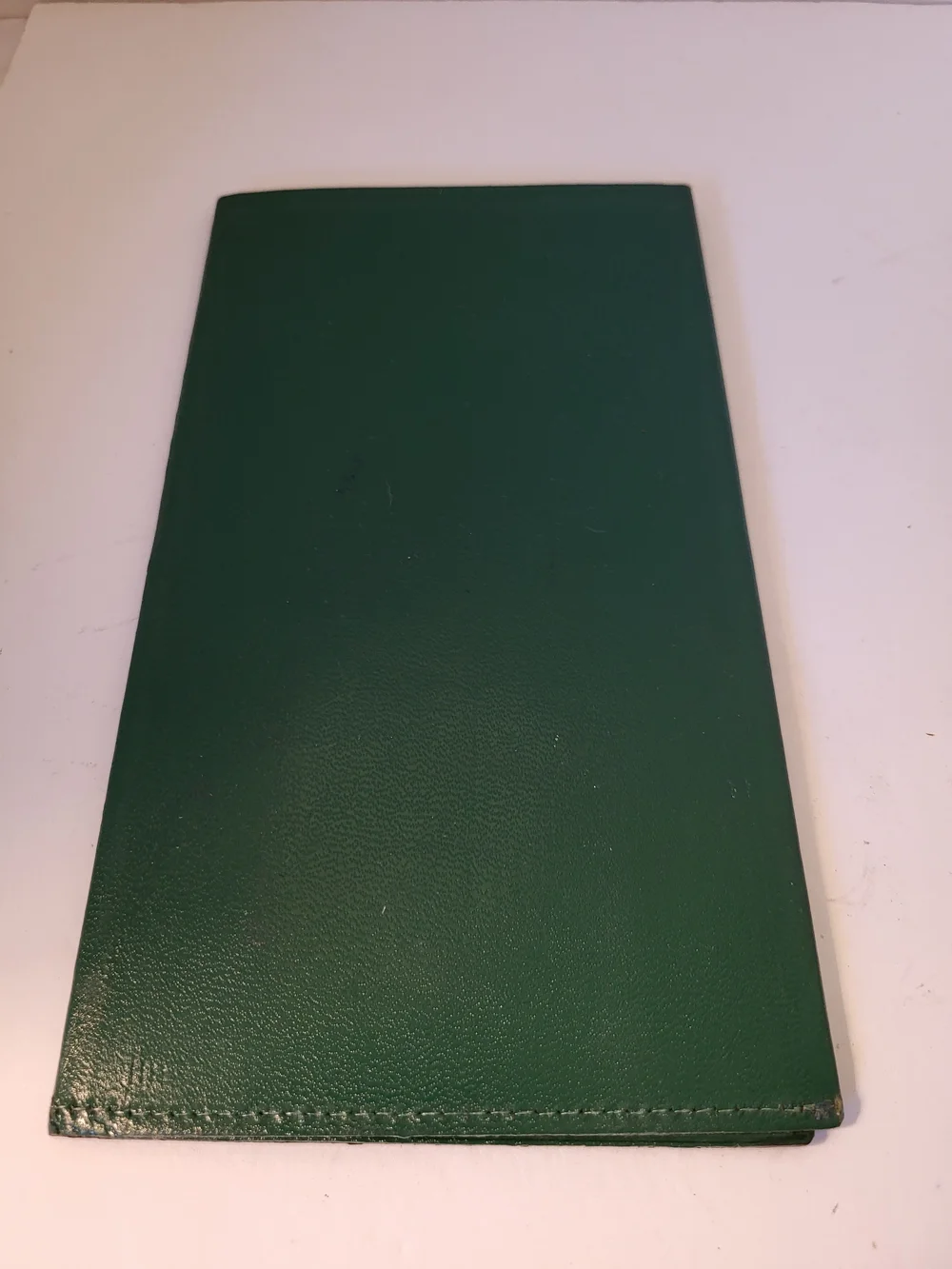 1960s Leather Travel Document Holder Fitzpatrick Travel Services Hollywood, CA